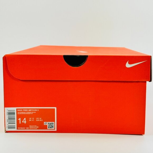 Nike Free Metcon 5 \'White Bright Crimson\' DV3949-100 Gym Multi Size main image 10